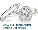 Henri Daussi Engagement Ring Collection