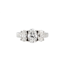 1.12ct GIA E/SI1 Oval Diamond Engagement Ring