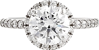 1.65ct GIA G/SI2 Round Brilliant Cut Diamond Engagement Ring
