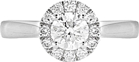 .50ct G-H/SI2 Round Brilliant Cut Diamond Engagement Ring