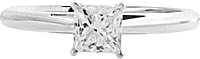 .71ct AGS H/SI2 Princess Cut Diamond Engagement Ring