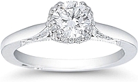 .75ct Round Brilliant GIA I/SI2 Tacori Engagement Ring