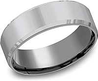 Benchmark Tantalum 7mm Men's Wedding Band