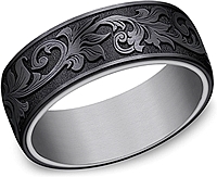 Benchmark Tantalum Men's Wedding Band