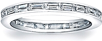 Channel-Set Baguette Diamond Band