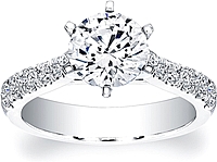 Coast Diamond 6-Prong Diamond Engagement Ring