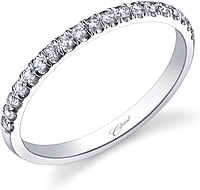 Coast Diamond Pave Diamond Wedding Band