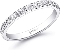 Coast Diamond Pave Diamond Wedding Band