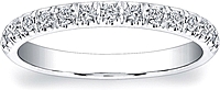 Coast Diamond Pave Diamond Wedding Band