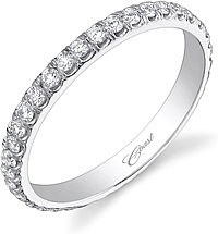 Coast Diamond Pave Diamond Wedding Band