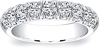 Coast Diamond Pave Diamond Wedding Band