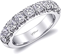 Coast Diamond Pave Diamond Wedding Band