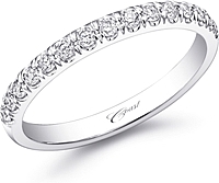 Coast Pave Diamond Wedding Band