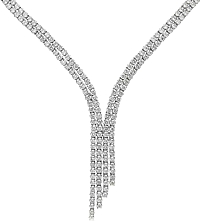 Estate 18k White Gold Diamond Necklace- 9.00ct TW