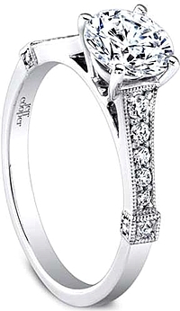 Jeff Cooper 'Hope' Pave Diamond Engagement Ring