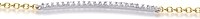 Jordan Scott Diamond Bar Bracelet