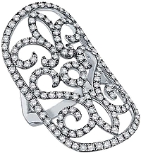 KC Designs 14K White Gold Diamond Ring