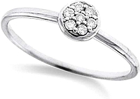 KC Designs Petite Diamond Ring