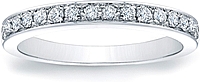 Pave Diamond Wedding Band