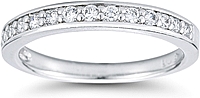 Pave Diamond Wedding Ring