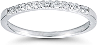 Pave Diamond Wedding Ring