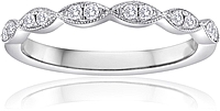 Signature Pave Diamond Wedding Band