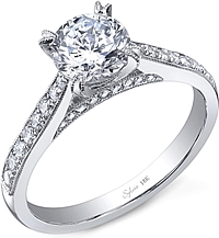 Sylvie Milgrain Diamond Engagement Ring