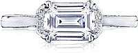 Tacori Horizontal Diamond Engagement Ring