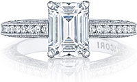 Tacori Pave Diamond Engagement Ring