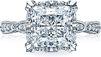 Tacori RoyalT Pave Princess Diamond Setting