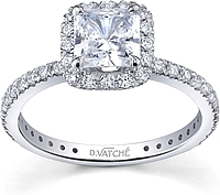 Vatche Pave Diamond Engagement ring