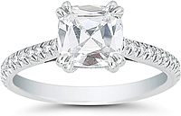 Vatche Pave Diamond Engagement Ring