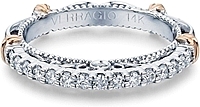 Verragio D-116W Wedding Ring