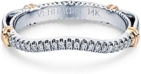 Verragio D-117W Wedding Ring